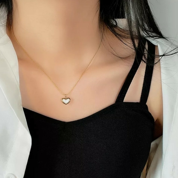 ▪️18k gold plated heart necklace - Picture 4 of 12